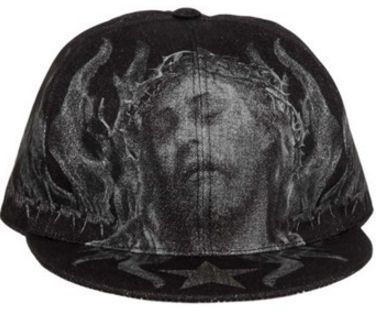 ジバンシィ 帽子コピー JESUS CHRIST ベースボール キャップ ブラック 