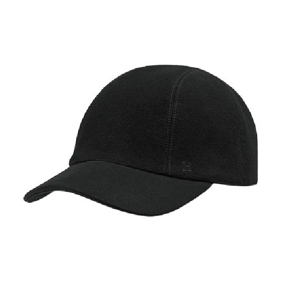 エルメス帽子コピー H コットンスエードキャップ ブラック H162071N 0260 