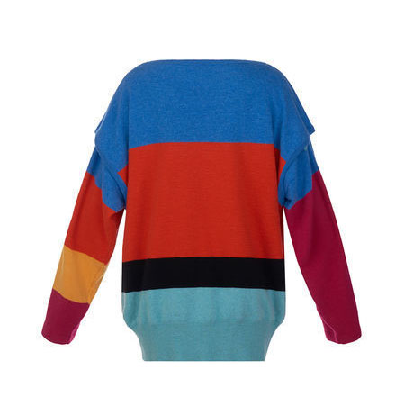 LOEWE Double Layer Sweater Rainbow セーター ロエベ服コピー