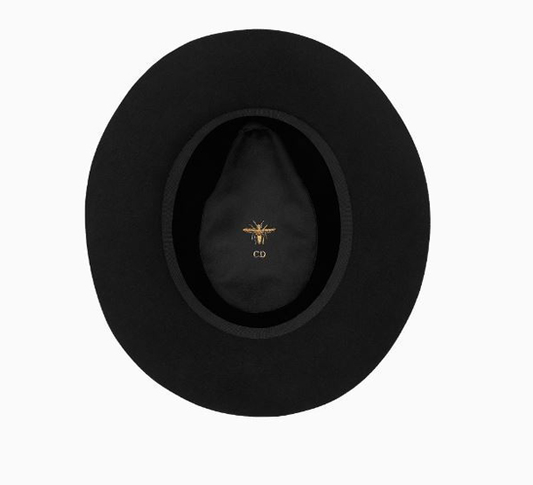 2019新作人気 Christian Dior ディオール キャップスーパーコピー ブラック フェルトのメンズハット