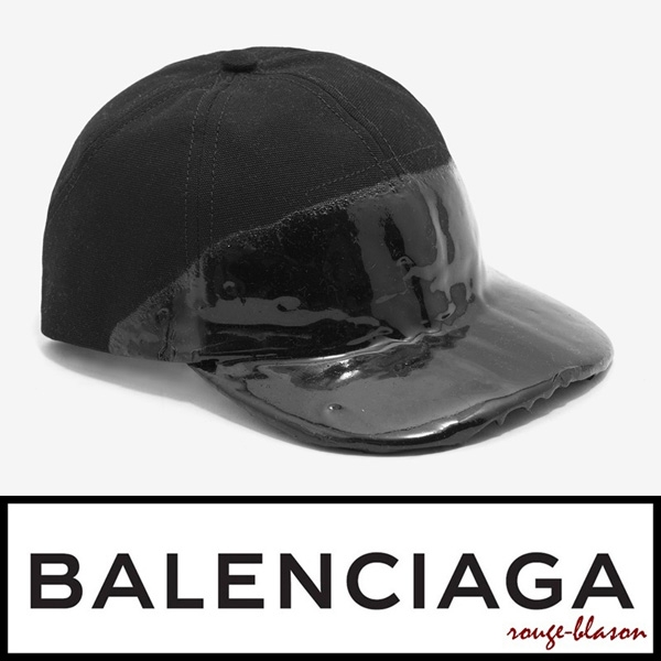 バレンシアガ 帽子 コピー Balenciaga キャップ ブラック 綿