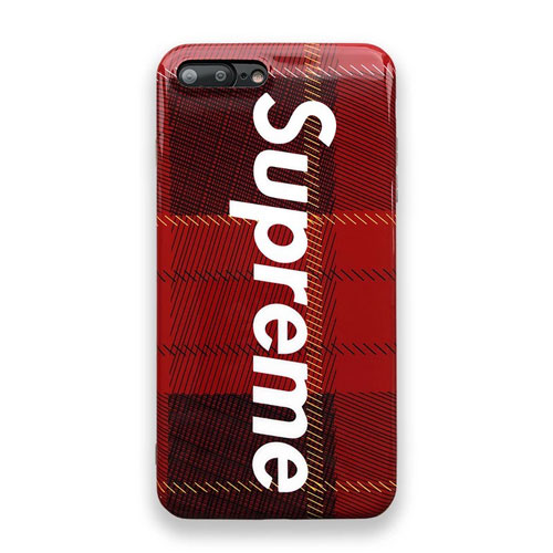 シュプリーム iphone 8/xケース 赤チェック アイフォン 7/7 plusケース オシャレ人気 iphone6s/6s plusカバー ストラップ付き超ファッション