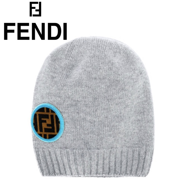18AW 大注目!!フェンディ キャップ スーパーコピー FENDI 帽 ロゴ ビーニー