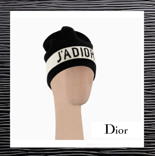 2019新作人気 Christian Dior ディオール キャップスーパーコピー カシミヤニット帽