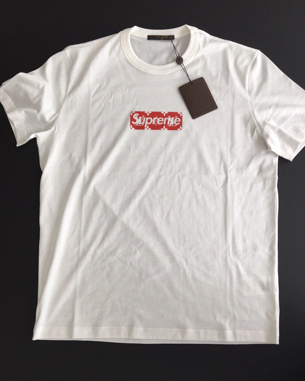 半袖Tシャツ Supreme シュプリーム 1A3FC6 ルイ ヴィトン トップス コピー Box Logo Tee ボックス ロゴTシャツ