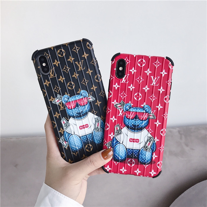 LV/ルイヴィトン ケース iPhone7/7P/8/8P/ X/ XS/ Xr/Xs Max/11/11 Pro 2色