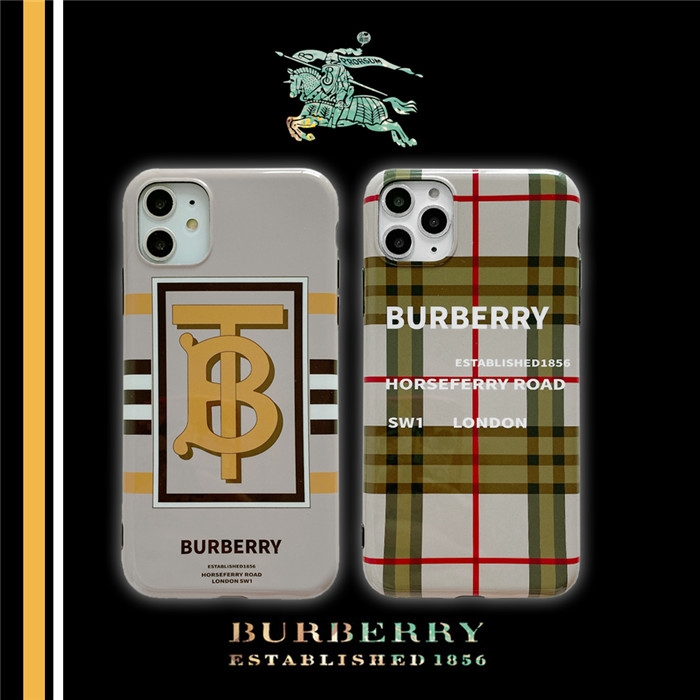 Burberry/バーバリー ケース iPhone7/7P/8/8P/ X/ XS/ Xr/Xs Max/11/11 Pro 2色